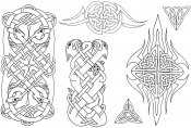 Celtic Tattoo Designs Sheet 171 Copy